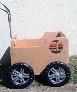 Alternative view of Carrinho Woodbox – Caixa de madeira
