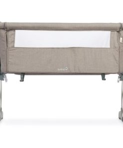 Alternative view of Mini Berço Portátil Acoplado Side by Side – Marrom