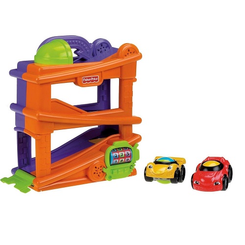 2 em 1: Cidade com Pista de Corridas - Fisher Price