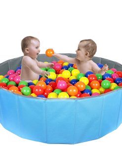 Alternative view of Piscina de Bolinhas Dobrável – Azul