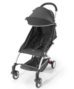 Alternative view of Carrinho de Bebê Compacto Baby Bee – Preto