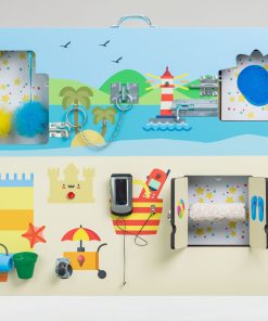 Alternative view of Painel Sensorial BusyBoard – Praia