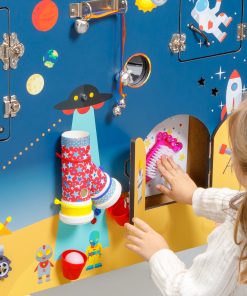 Alternative view of Painel Sensorial BusyBoard – Espaço Sideral